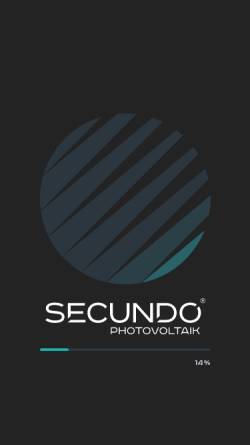 Vorschau der mobilen Webseite secundo.at, Secundo Photovoltaik GmbH