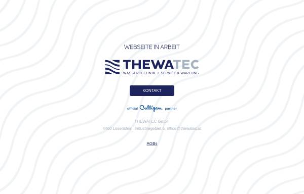 Vorschau von www.thewatec.at, THEWATEC GmbH