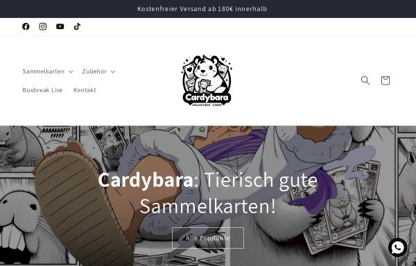 Vorschau von cardybara.de, Cardybara