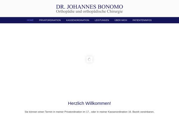Dr. Johannes Bonomo