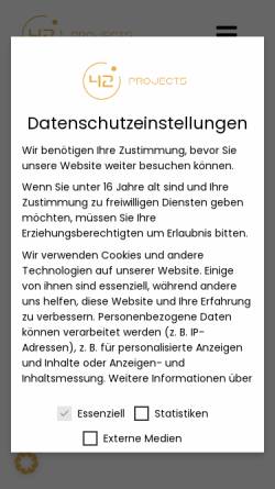 Vorschau der mobilen Webseite 42-projects.com, 42 Coding Solutions GmbH