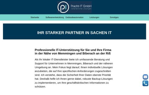 Vorschau von pracht-it.de, Pracht-IT GmbH