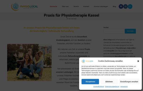 Vorschau von www.physiolocal.de, Physiolocal