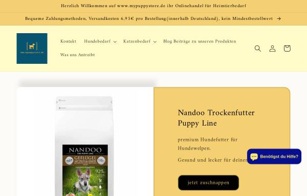 Vorschau von www.mypuppystore.de, Mypuppystore