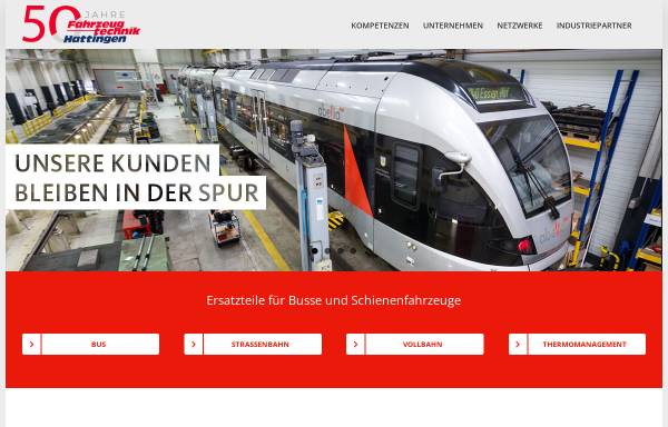Fahrzeugtechnik Hattingen Bus- und Schienenfahrzeugteile-Großhandel GmbH
