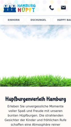 Vorschau der mobilen Webseite hamburg-huepft.de, Hamburg hüpft