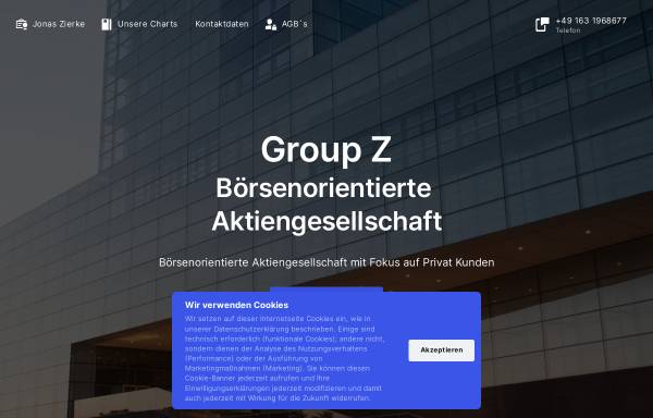 Vorschau von group-z.onepage.me, Group Z GmbH