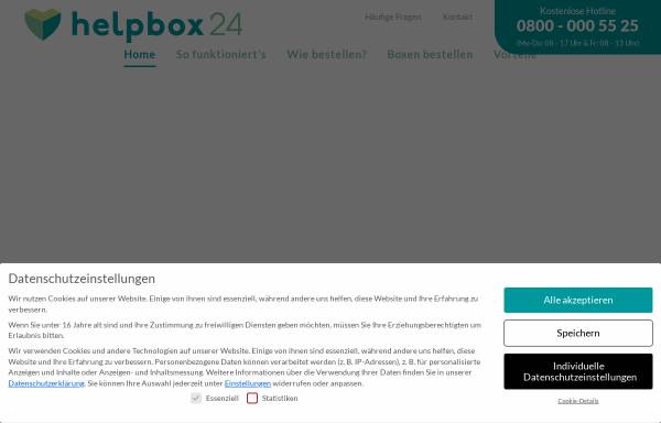 Vorschau von helpbox24.de, Helpbox24