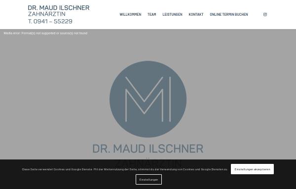 Vorschau von www.zahnaerztin-ilschner.de, Zahnarztpraxis - Dr. Maud Ilschner