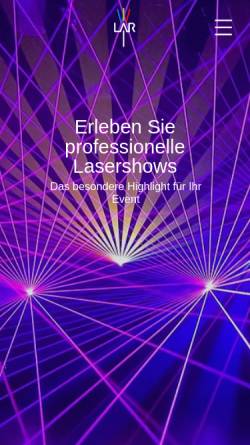 Vorschau der mobilen Webseite www.laseranimation-resch.de, Laseranimation Resch