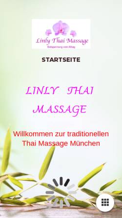 Vorschau der mobilen Webseite www.linly-thaimassage.de, Linly Thai Massage