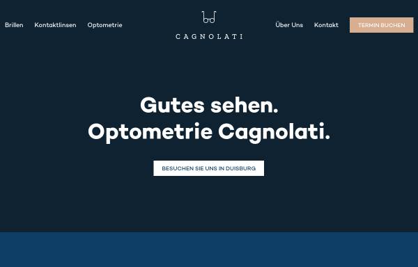 Vorschau von cagnolati.de, Optometrie Cagnolati GmbH