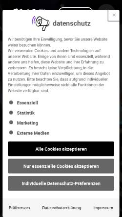 Vorschau der mobilen Webseite distinctive.de, DISTINCTIVE GmbH