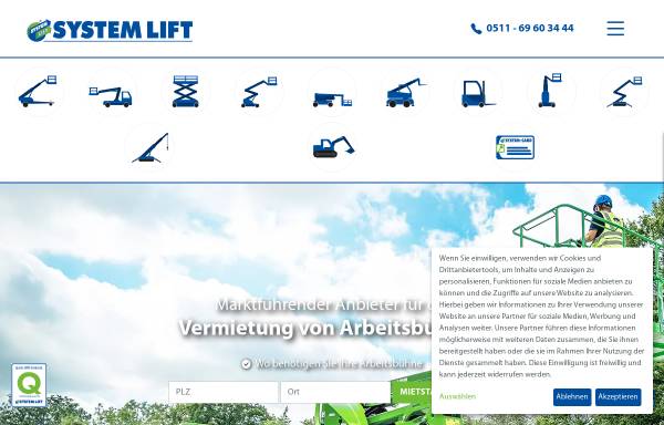 Vorschau von www.systemlift.de, avs SYSTEM LIFT AG