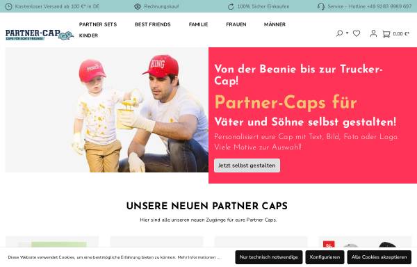 Vorschau von partner-cap.de, Partner-caps