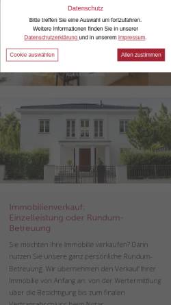 Vorschau der mobilen Webseite www.ruedrich-immobilien.de, Rüdrich Immobilien
