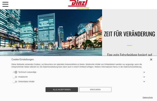 Vorschau von www.dinzl-consulting.de, Dinzl Consulting