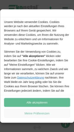 Vorschau der mobilen Webseite ekonstal.pl, EKONSTAL Sp. z o.o.