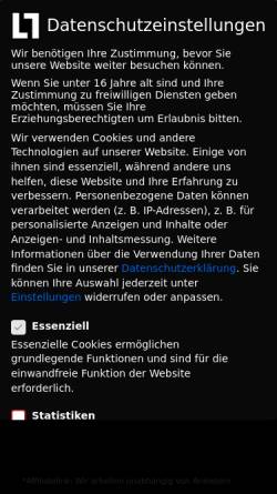 Vorschau der mobilen Webseite lack-lounge.de, Lack-Lounge