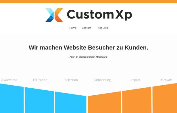 Vorschau von customxp.io, CustomXP