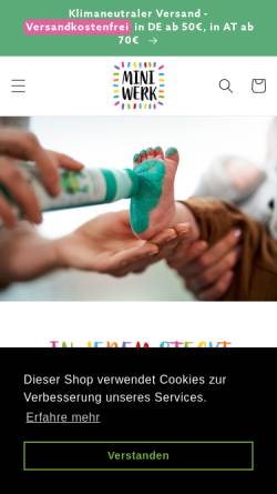 Vorschau der mobilen Webseite www.miniwerk.de, Miniwerk UG