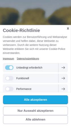 Vorschau der mobilen Webseite www.allgaeuer-oelmuehle.de, Allgäuer Ölmühle