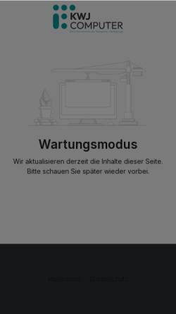 Vorschau der mobilen Webseite www.kwj-computer.de, Die KWJ Computer GmbH