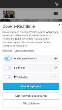 Vorschau der mobilen Webseite www.budz-friseure.de, BUDZ FRISEURE