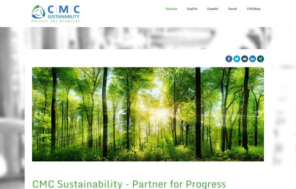 CMC Sustainability - Partner for Progress
