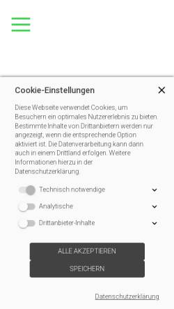 Vorschau der mobilen Webseite www.steevenbode.de, Steeven Bode