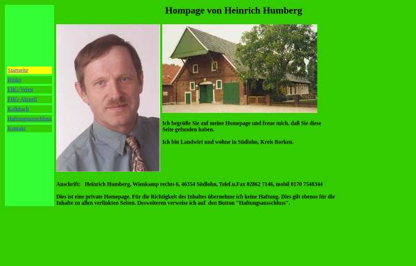 Vorschau von heinrichhumberg.de, Heinrich Humberg
