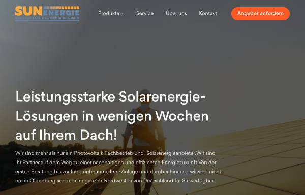 Sun Energie Konzept