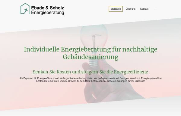 Ebade & Scholz Energieberatung UG (haftungsbeschränkt)