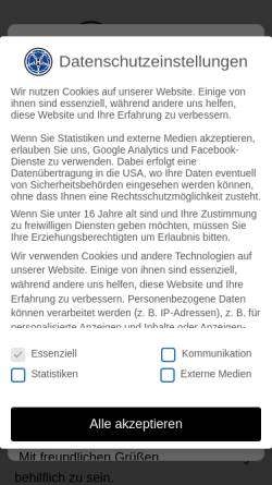 Vorschau der mobilen Webseite himml-vorsorge.de, Himml Vorsorge