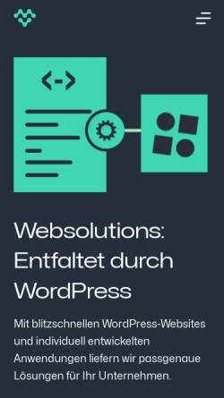 Vorschau der mobilen Webseite muro.io, Muro.io
