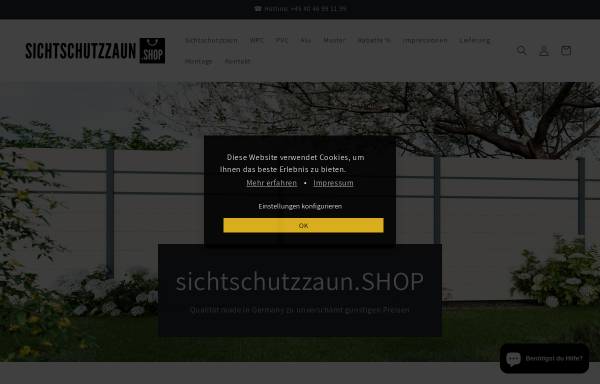 Sichtschutzzaun.SHOP