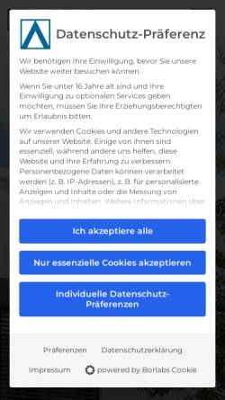 Vorschau der mobilen Webseite akura-projektbau.de, AKURA Projektbau GmbH