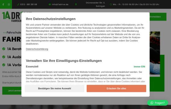 Fahrschule 1A Drive