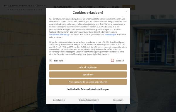 Hillingmeier Dörge Strafverteidigung