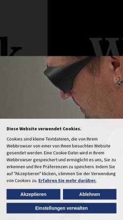 Vorschau der mobilen Webseite www.blackandwhitestudio.ch, Black&White Studio