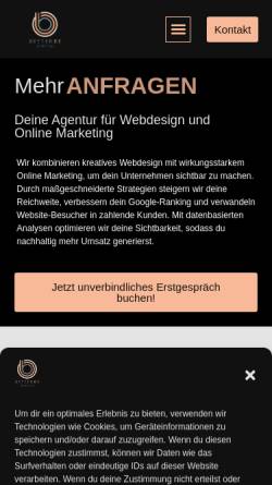 Vorschau der mobilen Webseite www.betterbe.digital, Better Be Digital