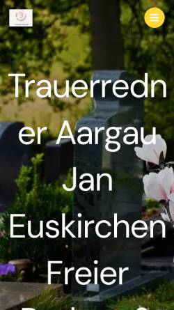 Vorschau der mobilen Webseite dertrauerengel.ch, Der Trauerengel