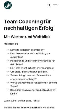 Vorschau der mobilen Webseite jan-menzel.com, Jan Menzel