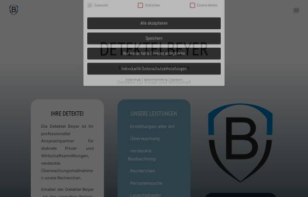 Detektei Beyer - Detektiv mit Konzept
