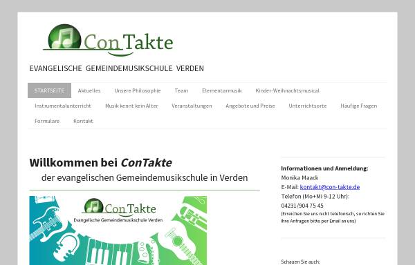 Vorschau von www.con-takte.de, ConTakte