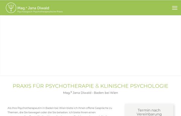 Psychotherapie Mag. Jana Diwald