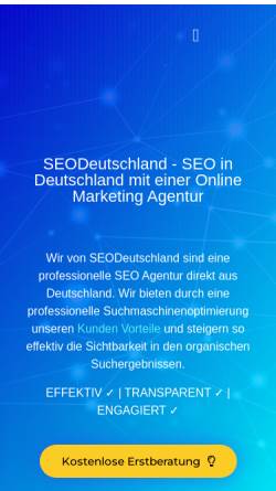 Vorschau der mobilen Webseite seodeutschland.de, NextWeb GmbH