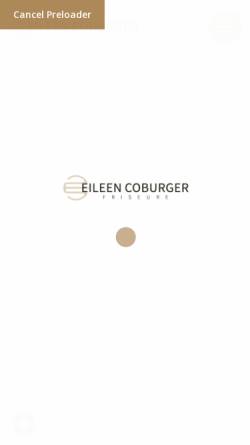 Vorschau der mobilen Webseite eileencoburger-friseure.de, Eileen Coburger Friseure