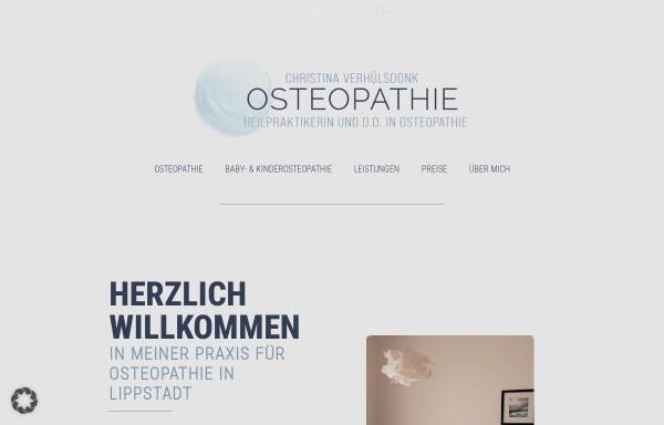 Osteopathie Christina Verhülsdonk