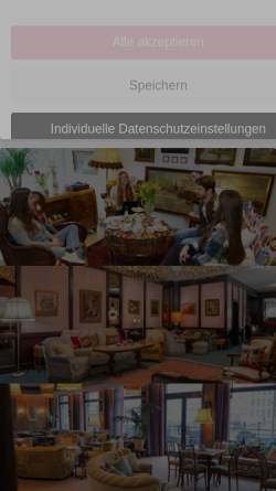 Vorschau der mobilen Webseite tante-alma-hotels.com, Tante ALMA Hotel